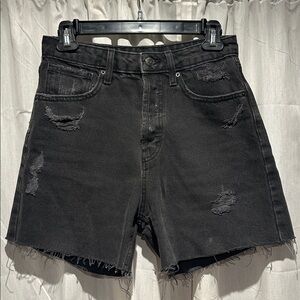 Wild Fable Charcoal Denim Shorts